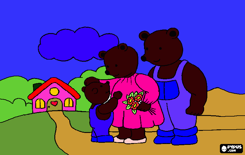 cachinho dorado para colorir e imprimir