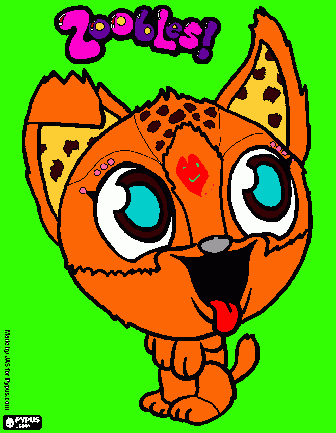 cachoro bonito e fofo para colorir e imprimir