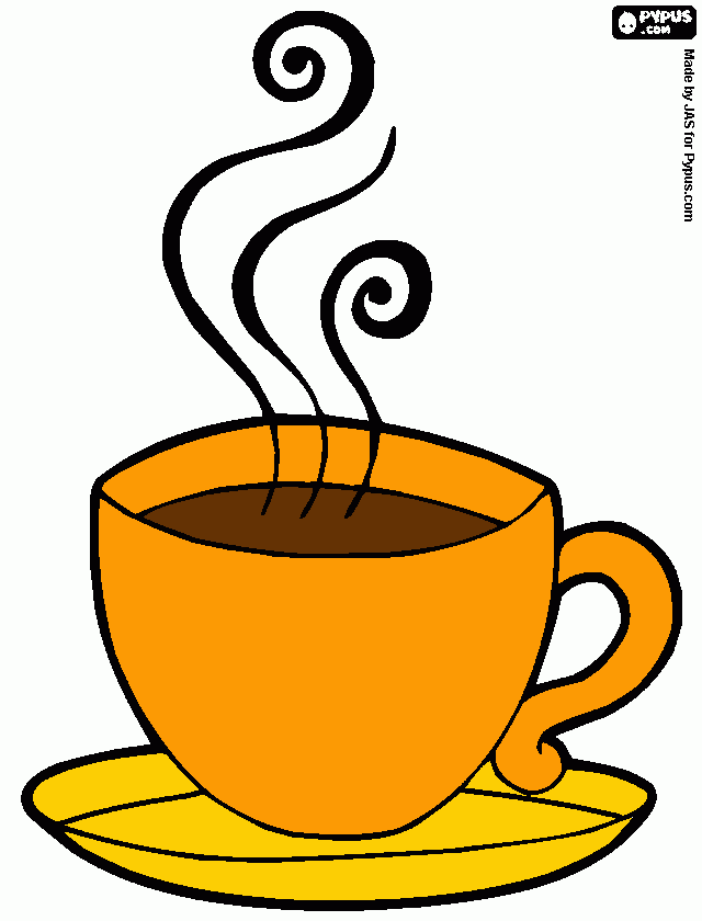 Café da manhã para colorir e imprimir