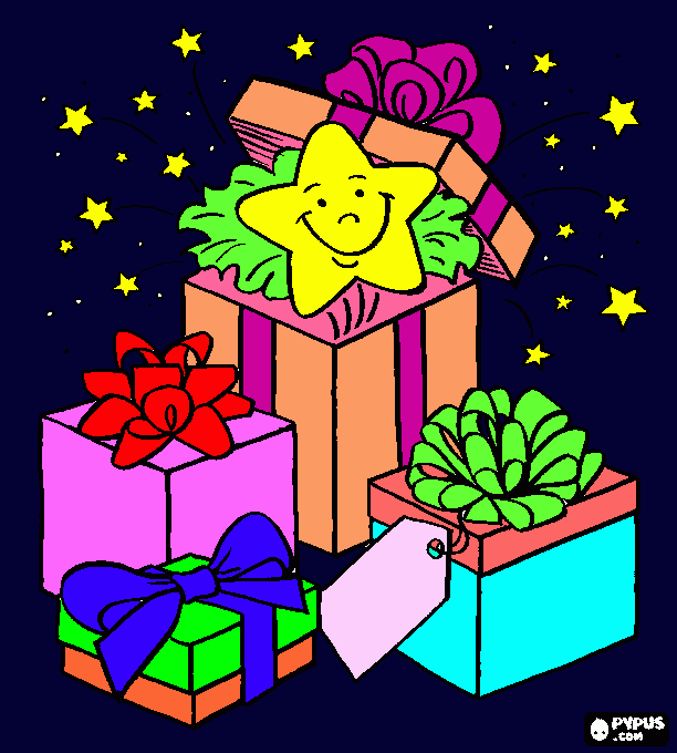 Caixinha de Sonhos para colorir e imprimir