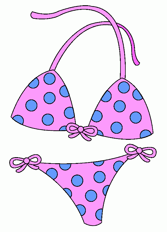 calcinha e soutien para colorir e imprimir