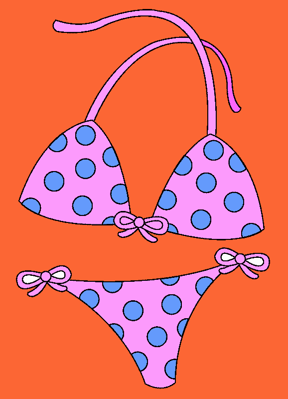 calcinhas para colorir e imprimir