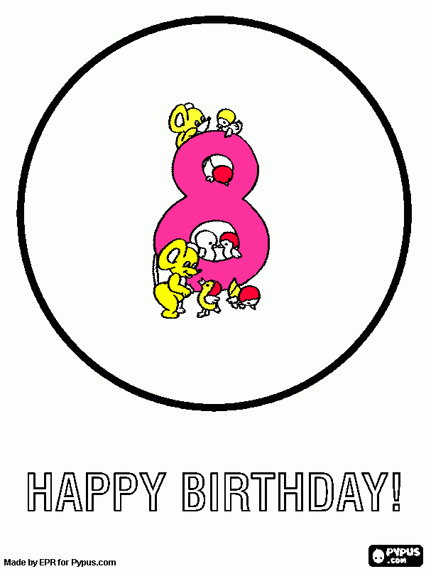 Camila, feliz aniversário para colorir e imprimir