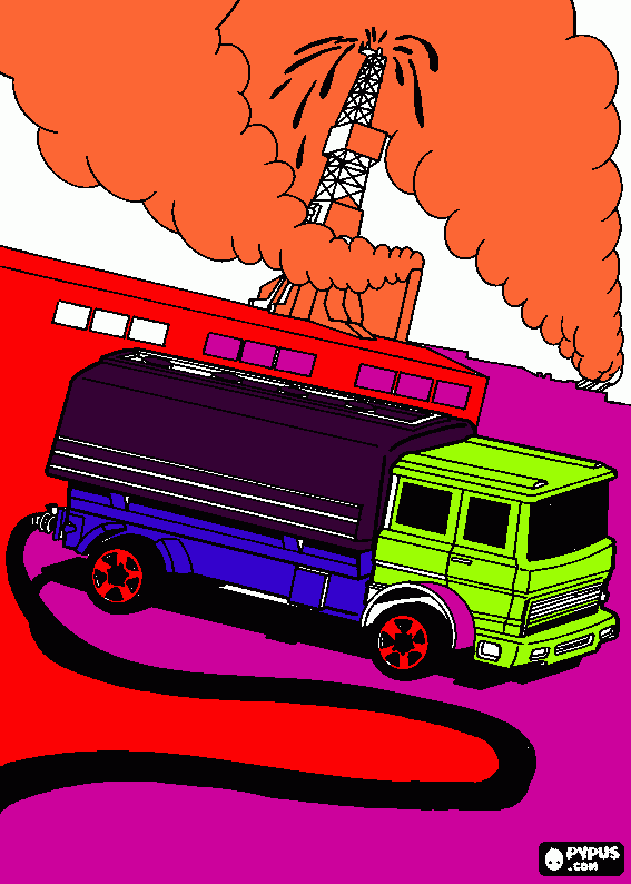 caminhao da moscato para colorir e imprimir