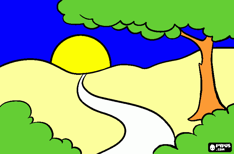 caminhar para colorir e imprimir