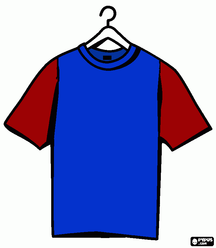 Camiseta Equipe Gigantes para colorir e imprimir