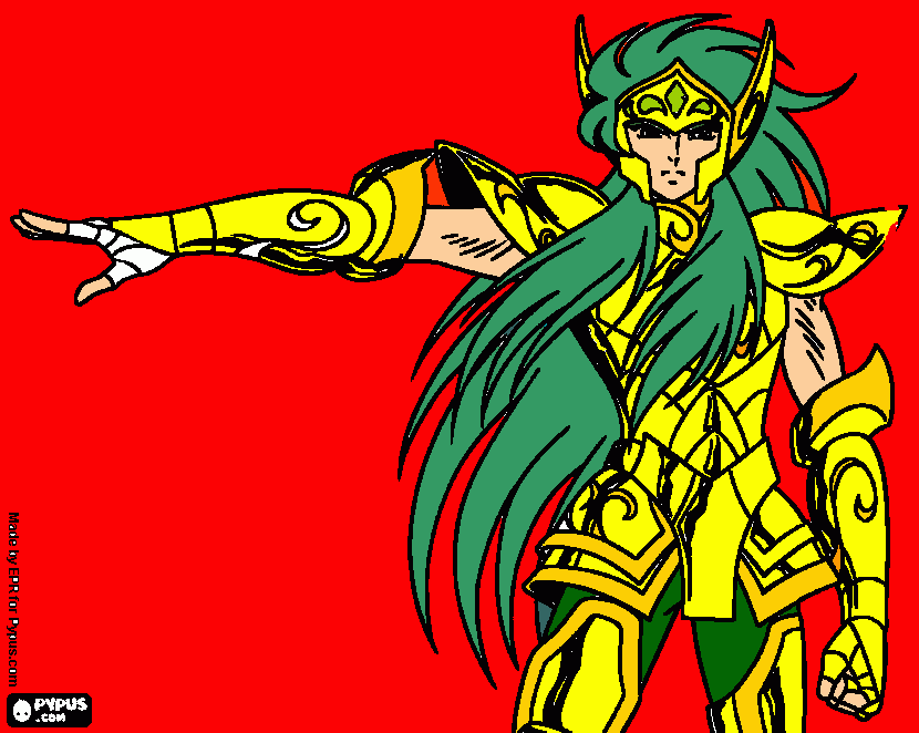 camos de aquaril para colorir e imprimir