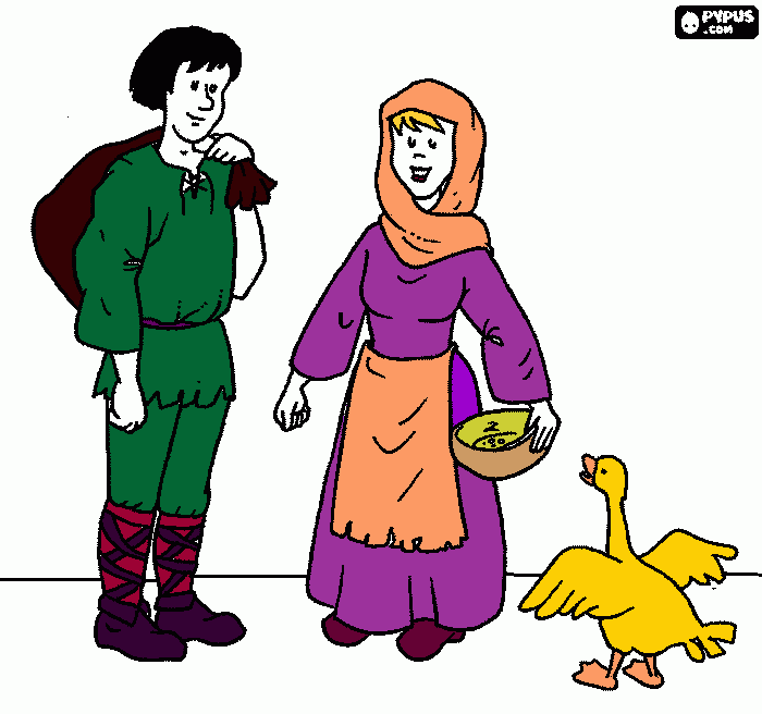 camponeses para colorir e imprimir