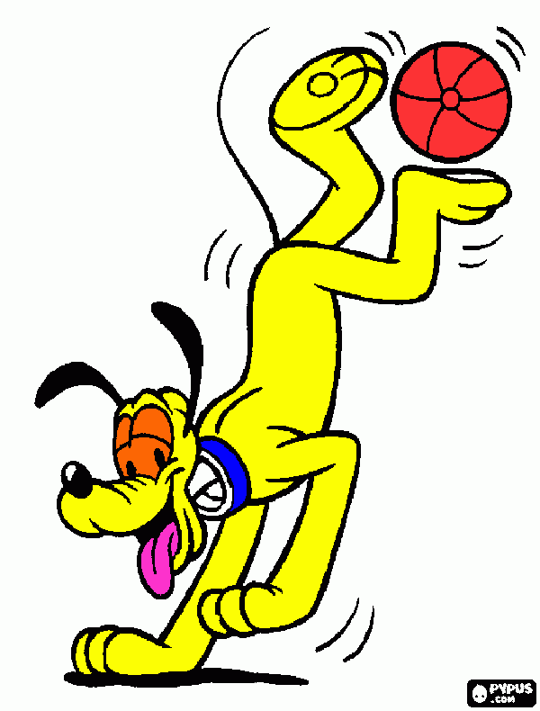 cao bem educado para colorir e imprimir