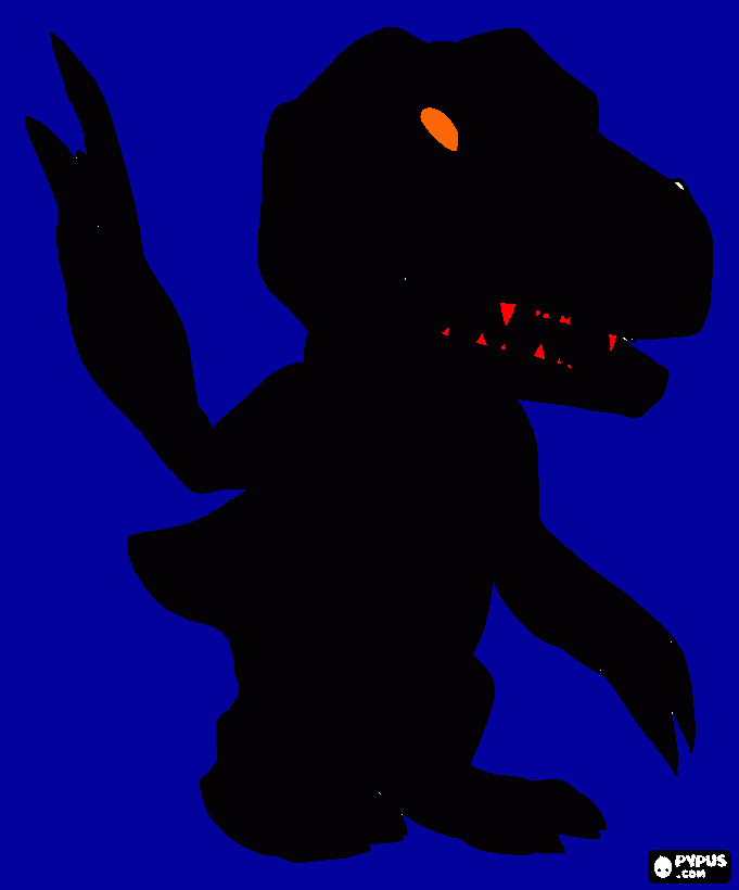 Capiroto para colorir e imprimir