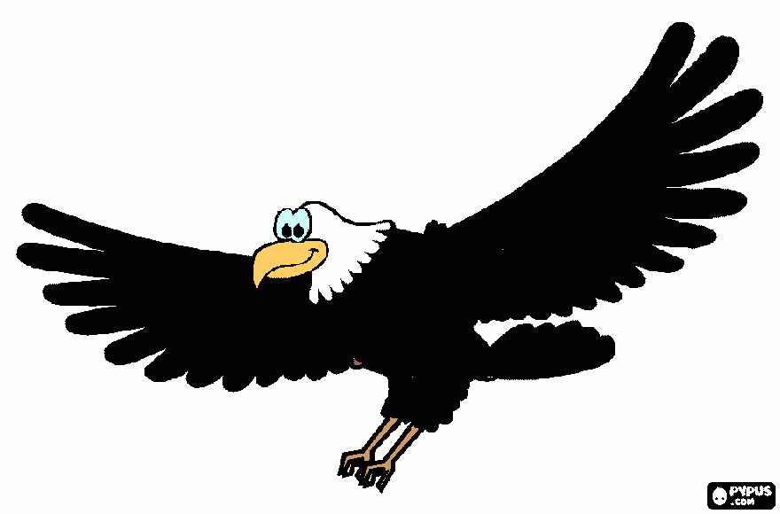 carcara para colorir e imprimir