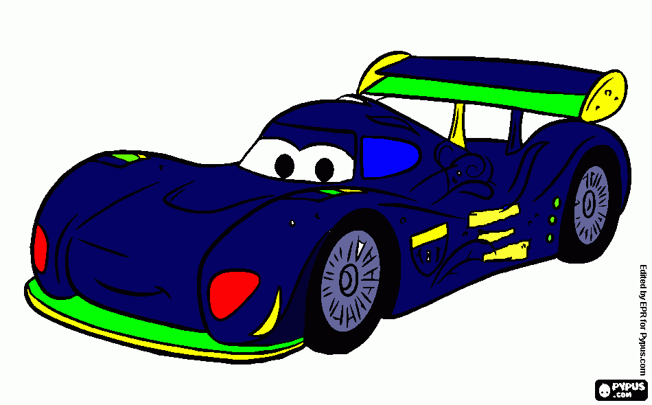 carla veloso carro numero 181 para colorir e imprimir