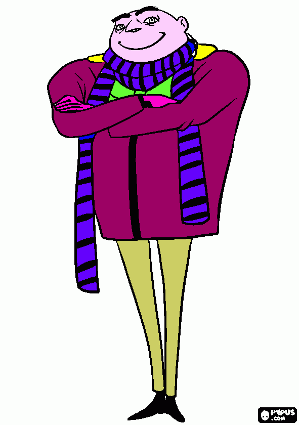 Carregal para colorir e imprimir