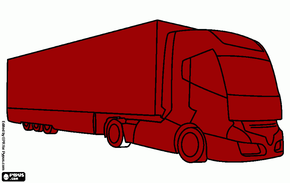 carretão para colorir e imprimir