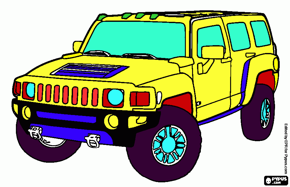 carri para colorir e imprimir