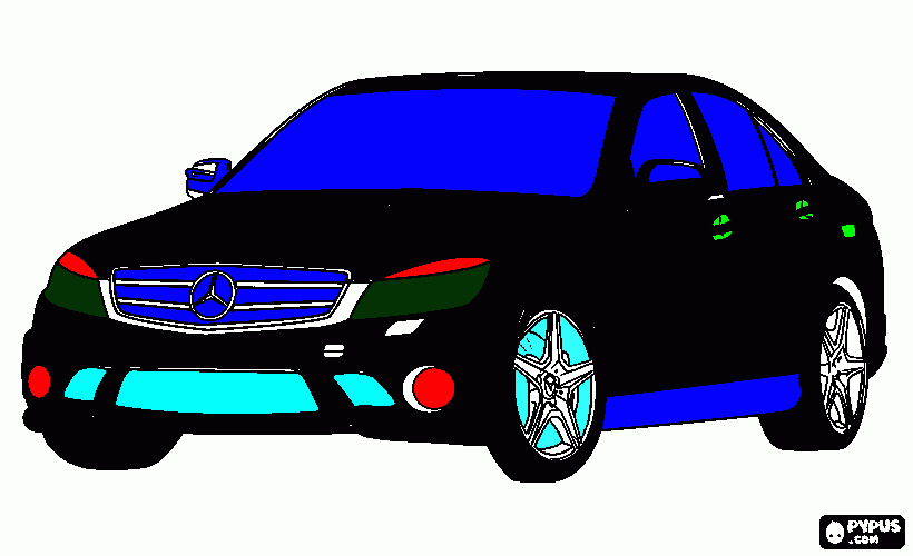 carro de espião para colorir e imprimir