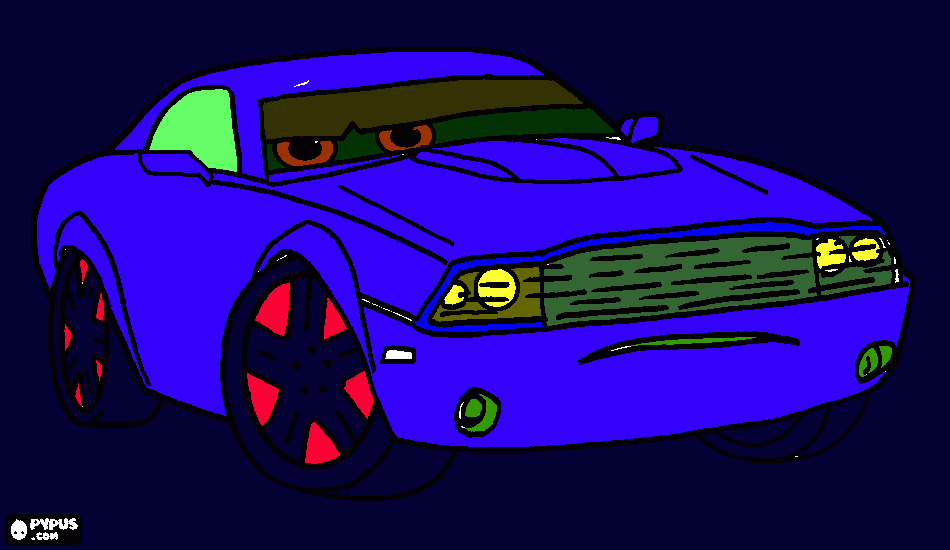 carro miguel para colorir e imprimir