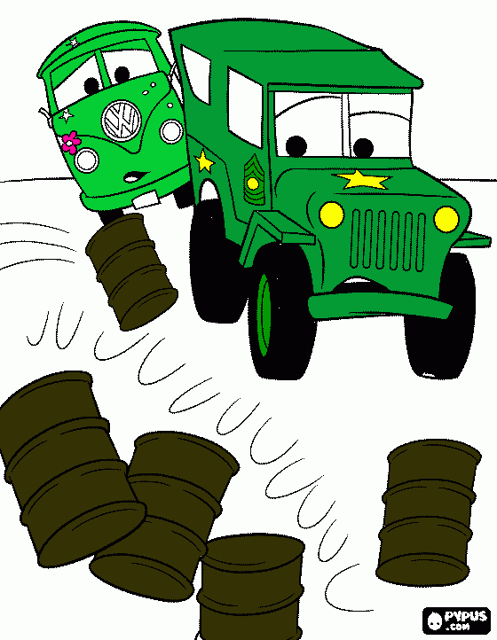 carros 1 para colorir e imprimir