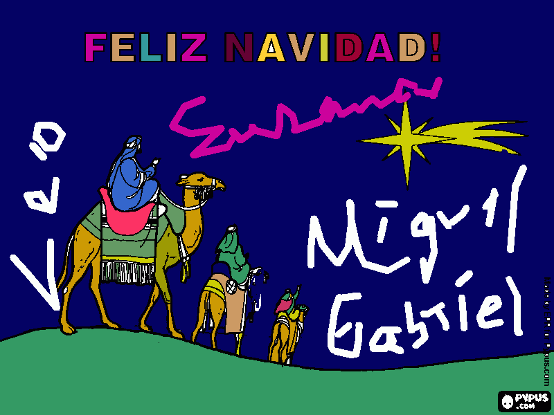 cartao de Natal 2012 para colorir e imprimir