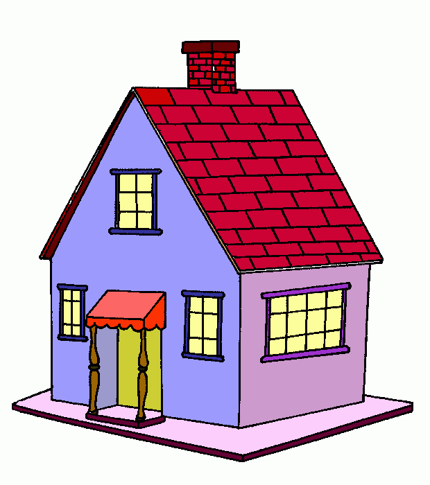 Imagenes de una casa bonita en dibujo - Imagui