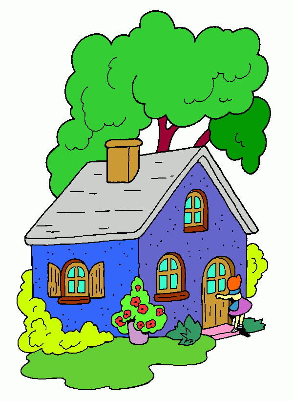 casa da vovo para colorir e imprimir