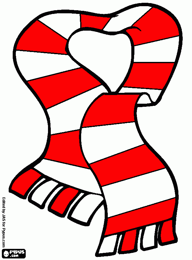 cascol da mae natal ou do pai natal para colorir e imprimir