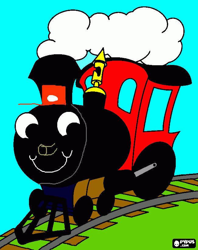 casey jr para colorir e imprimir