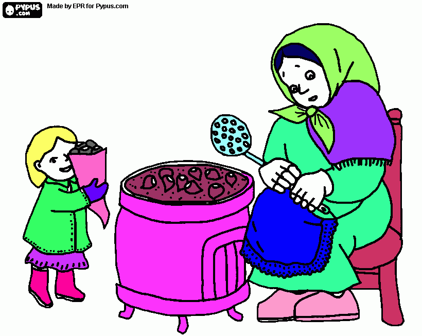 castanha para colorir e imprimir