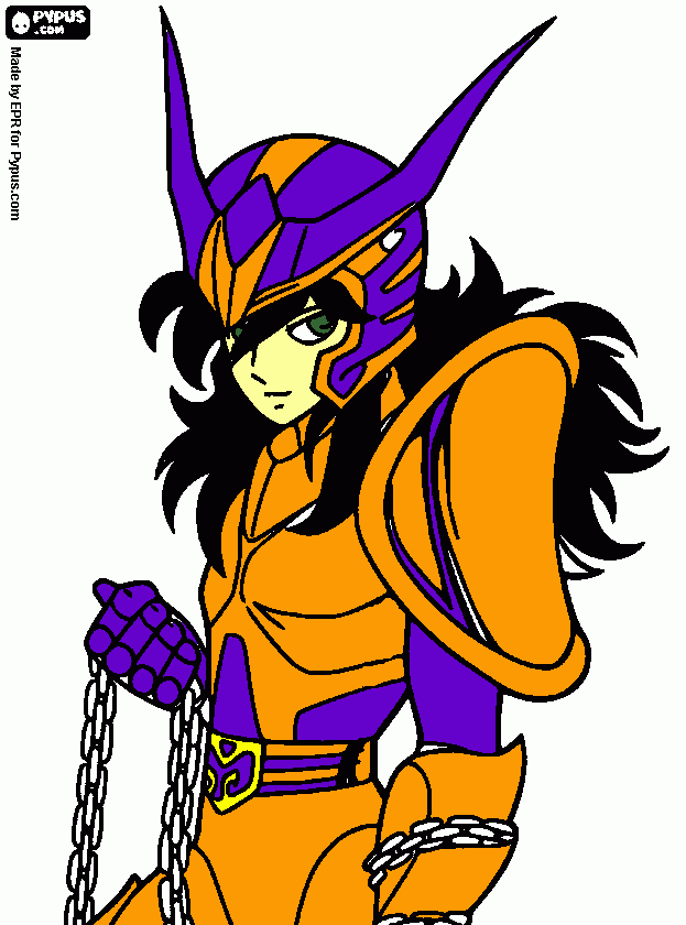 cavaleiro do zodioco para colorir e imprimir