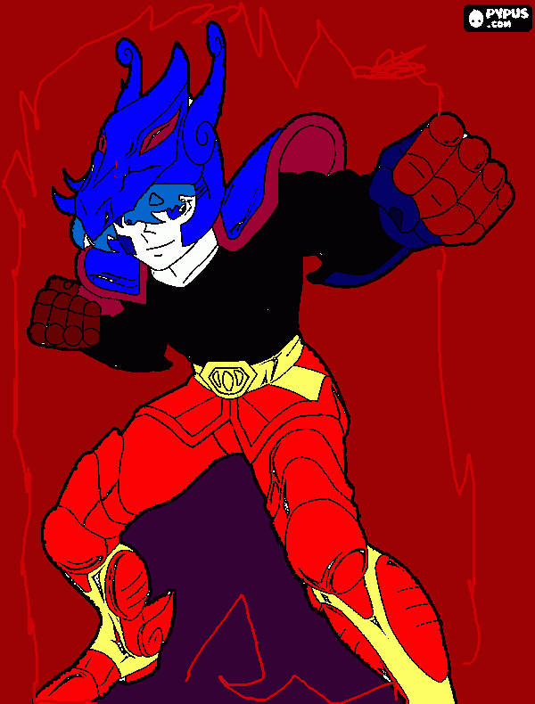 cavalero fantasma para colorir e imprimir