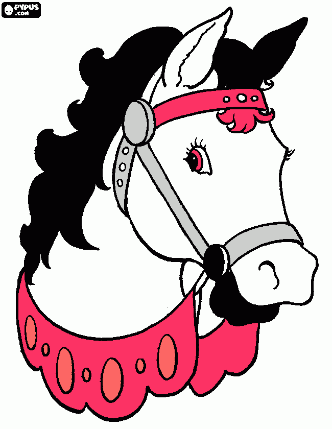 cavalo  atleticano para colorir e imprimir