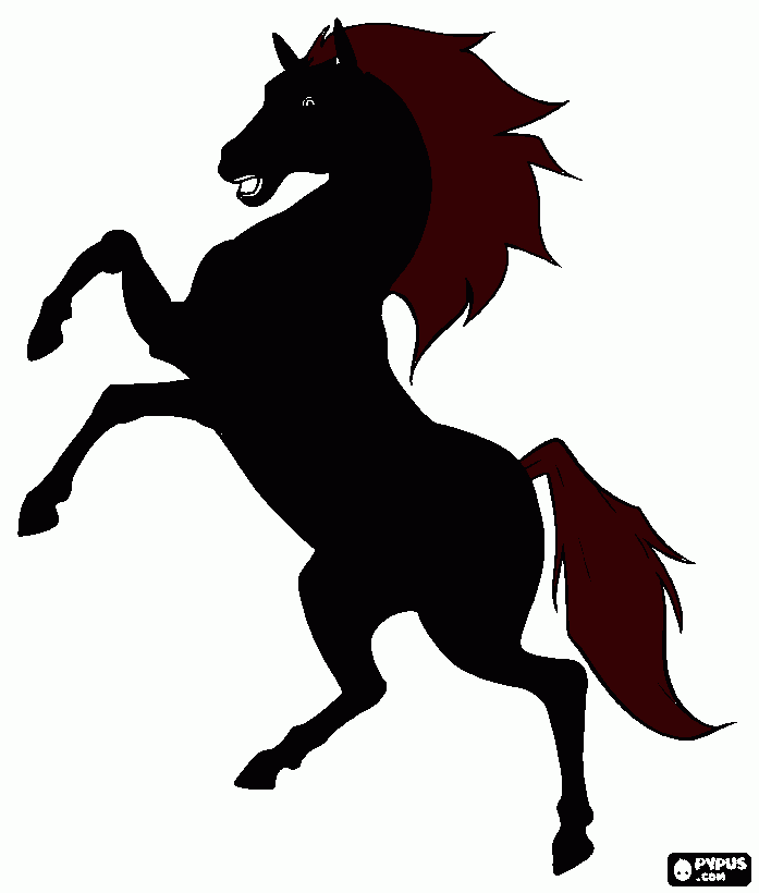 cavalo ceuvagem para colorir e imprimir