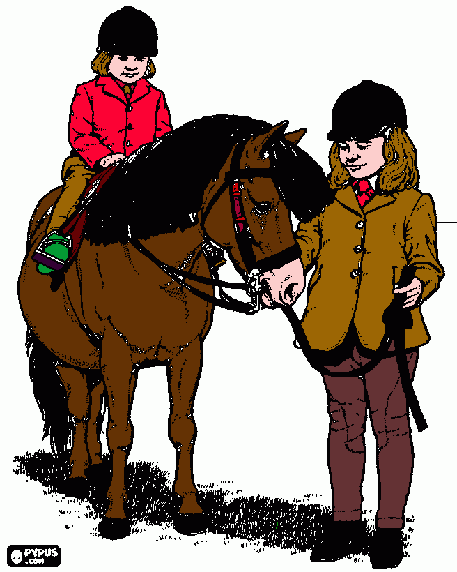 cavalo04 para colorir e imprimir