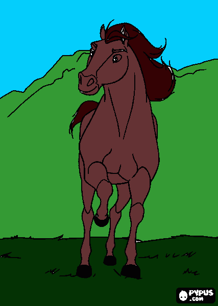 cavalooooo para colorir e imprimir