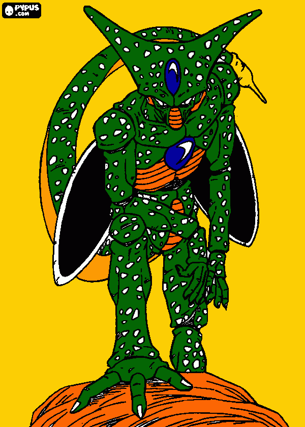 cell forma 1 para colorir e imprimir