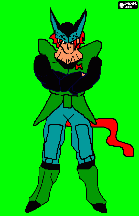Cellun SS para colorir e imprimir