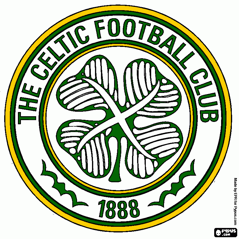 Celtic para colorir e imprimir