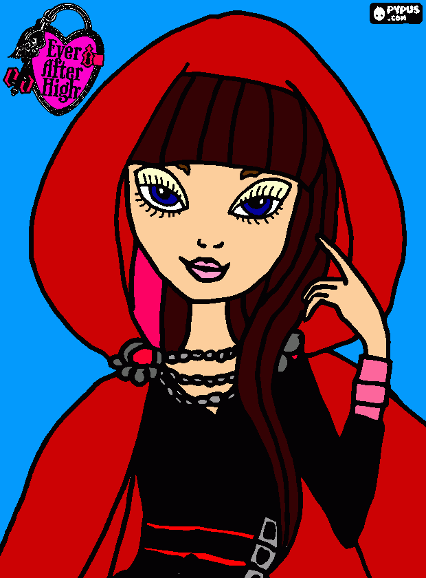 Cerise Hood... para colorir e imprimir