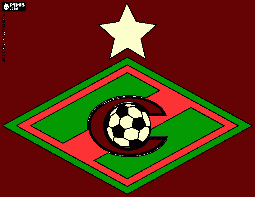 C.F.C. para colorir e imprimir