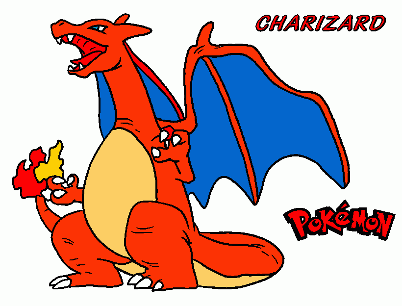 charizrd para colorir e imprimir