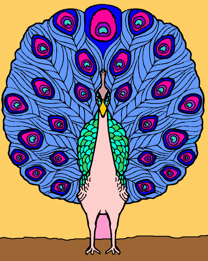 chique! para colorir e imprimir