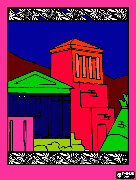 cidade maravilhosa para colorir e imprimir