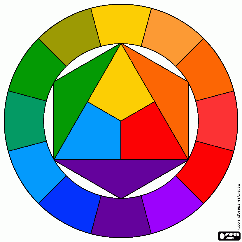 circulo tematico para colorir e imprimir