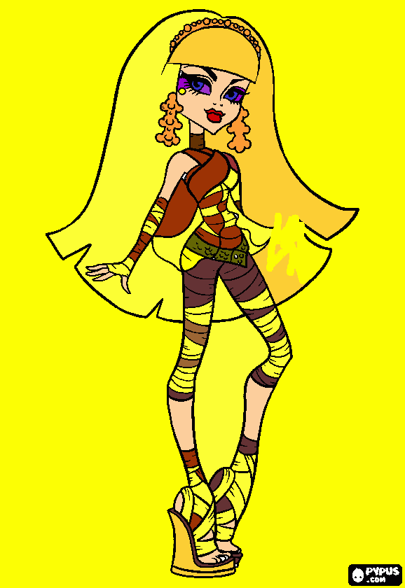 cleo eu sou ela para colorir e imprimir