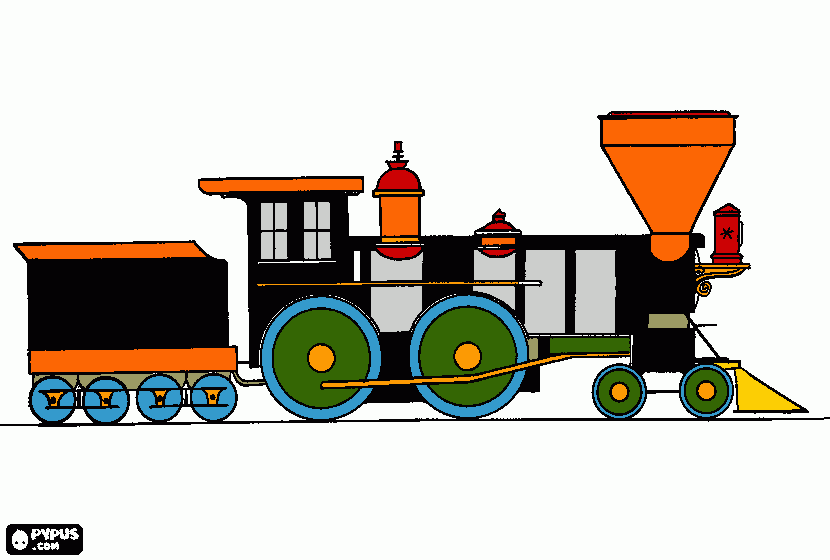 COMBOIO GRANDE DO ISAAC para colorir e imprimir