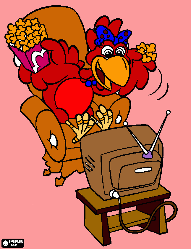 come pipoca para colorir e imprimir