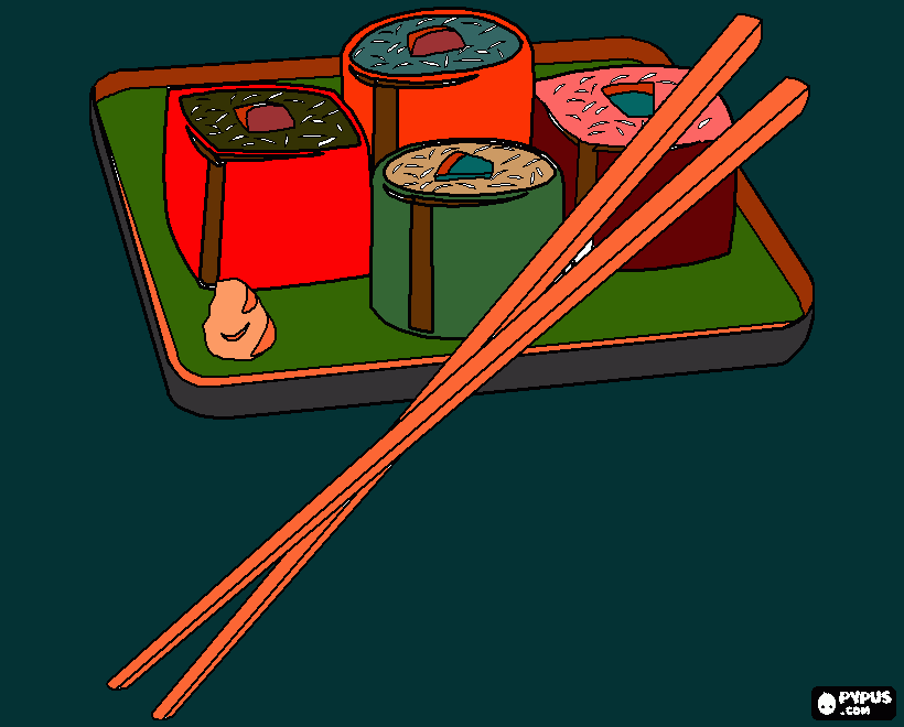 COMIDA TIPICA PARA TURISTAS CHINESES RECEITA PARA O RESTAURANTE PRATO CHEIO KAU para colorir e imprimir