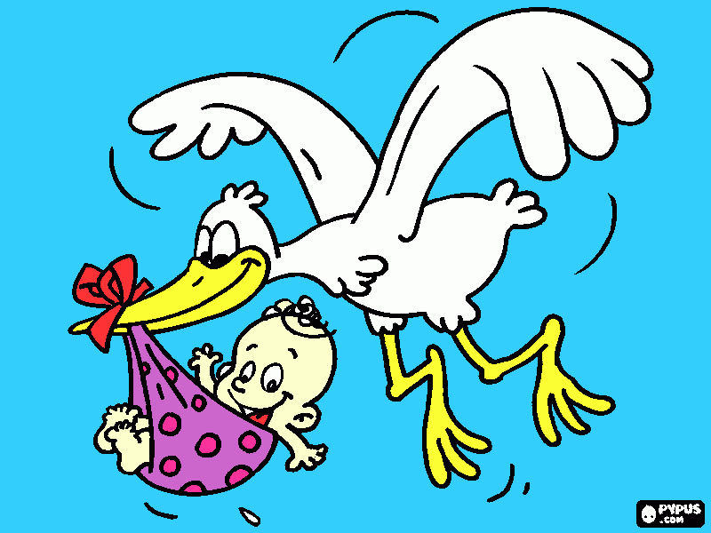 convite chã de bebé para colorir e imprimir