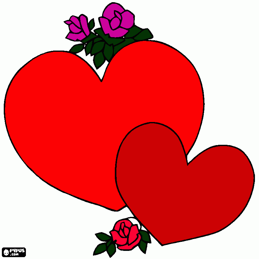 coraçoa de pedra para colorir e imprimir