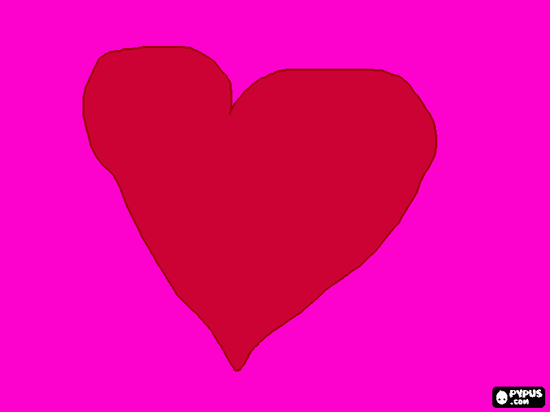 coração de amigas para colorir e imprimir